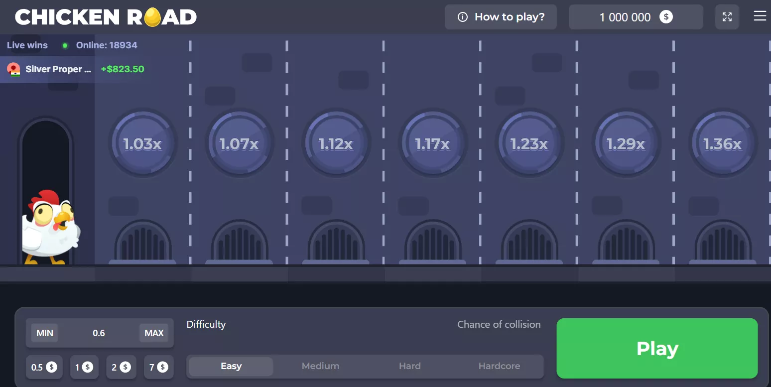 Chicken Road demo 77