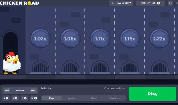 spelet Chicken Road 89